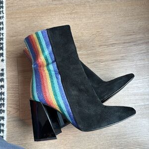 Free People X Farylrobin Marley Spectrum Heel Boots